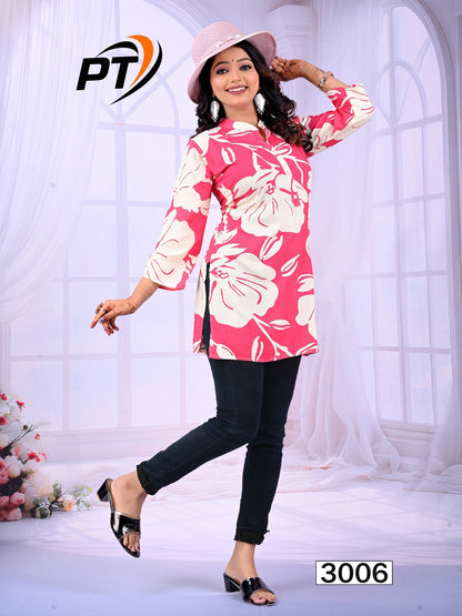 Dairy Milk Vol 3 Pt Rayon 14Kg Short Kurtis Manufacturer India