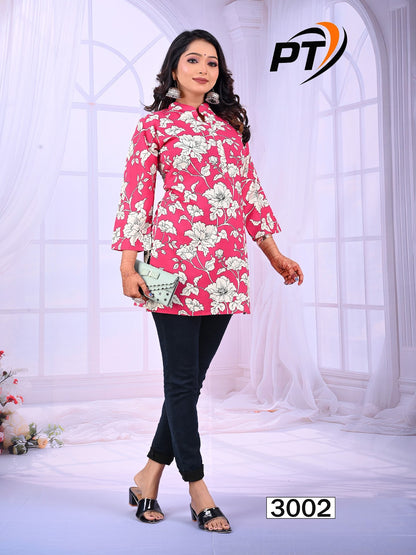 Dairy Milk Vol 3 Pt Rayon 14Kg Short Kurtis Manufacturer India