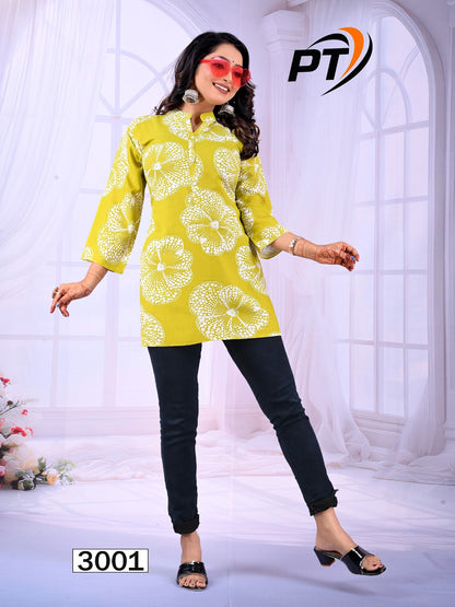 Dairy Milk Vol 3 Pt Rayon 14Kg Short Kurtis Manufacturer India
