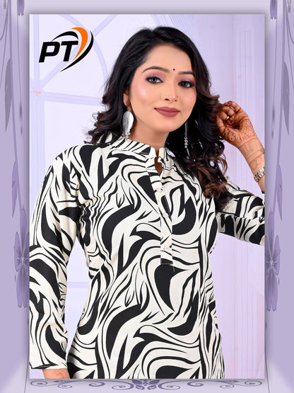 Dairy Milk Vol 3 Pt Rayon 14Kg Short Kurtis Manufacturer India