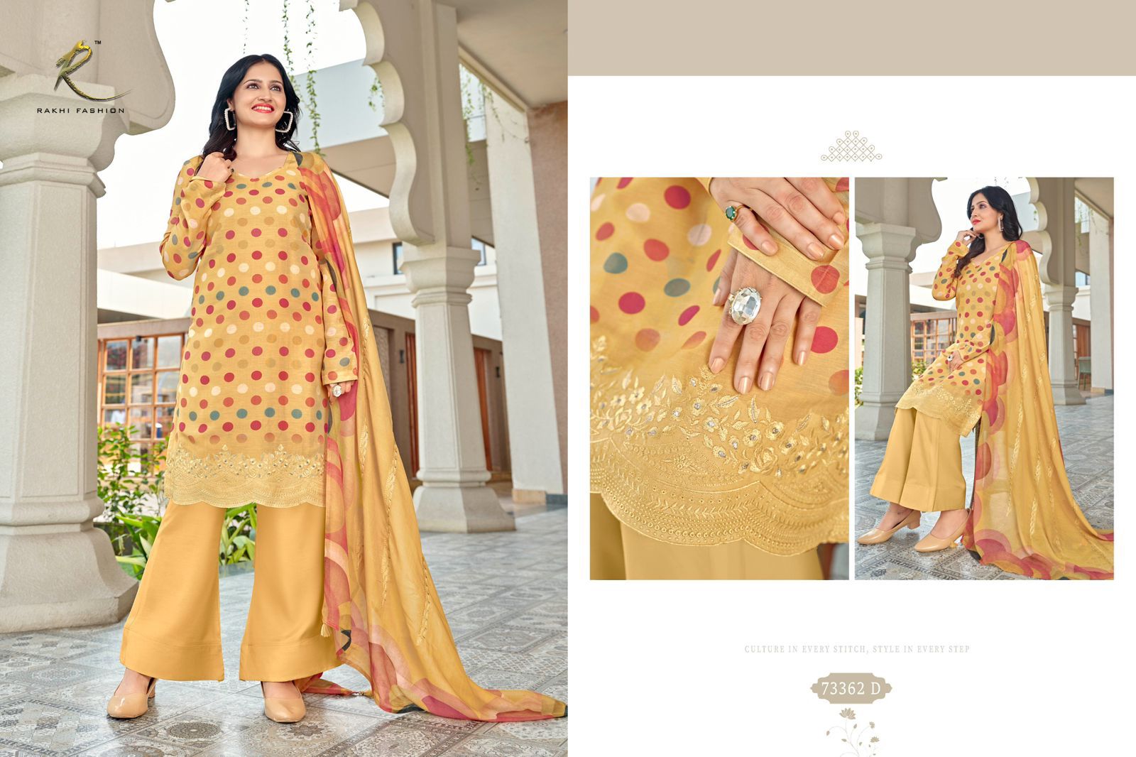 Daisy Dream Rakhi Fashion Linen Pant Style Suits Exporter Gujarat