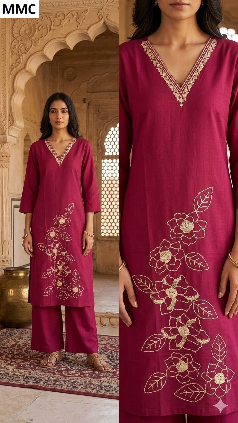 Daisy Flower 0807 Mmc Vatican Co Ord Set Supplier India