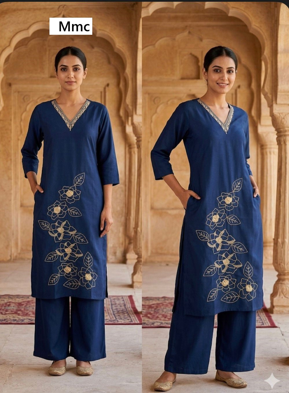 Daisy Flower 1405 Mmc Vatican Co Ord Set Wholesaler Gujarat