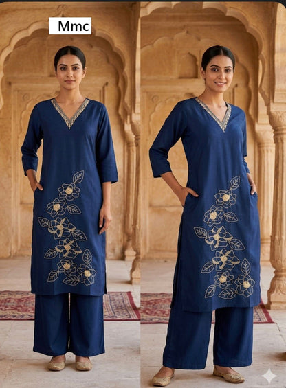 Daisy Flower 1405 Mmc Vatican Co Ord Set Wholesaler Gujarat