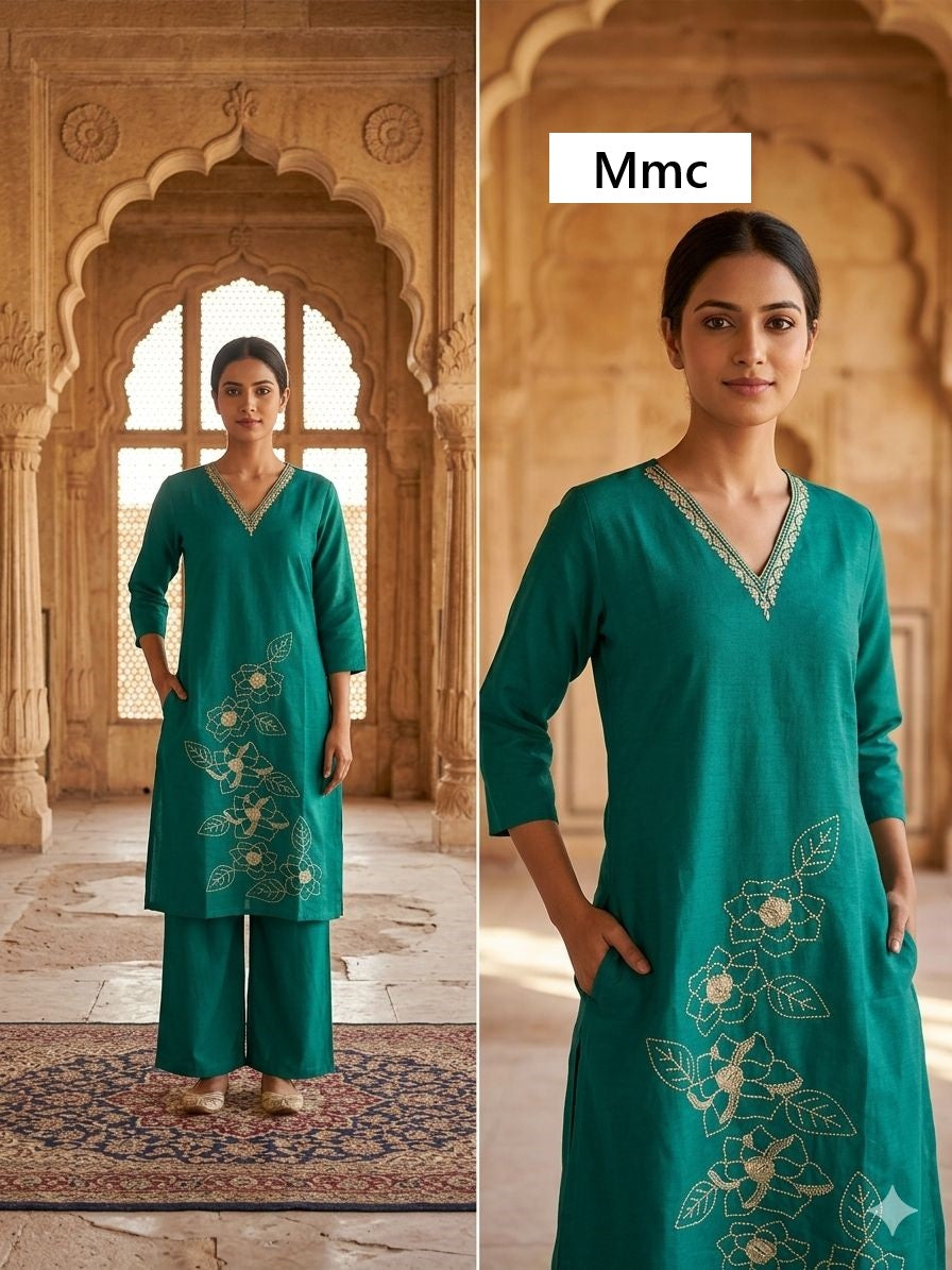 Daisy Flower 1405 Mmc Vatican Co Ord Set Wholesaler Gujarat