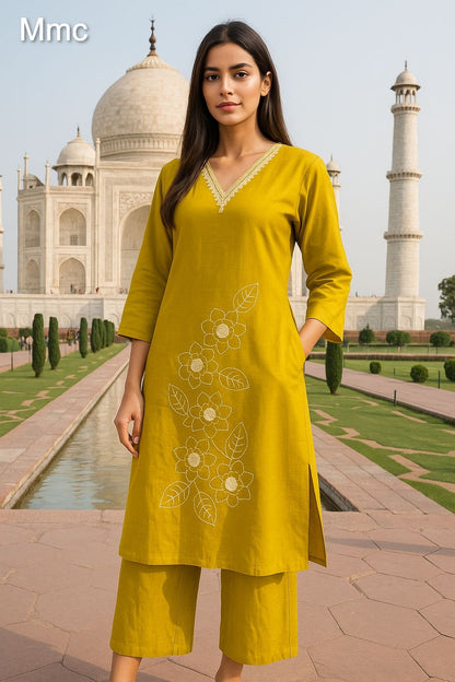 Daisy Flower Mmc Vatican Co Ord Set Manufacturer Ahmedabad