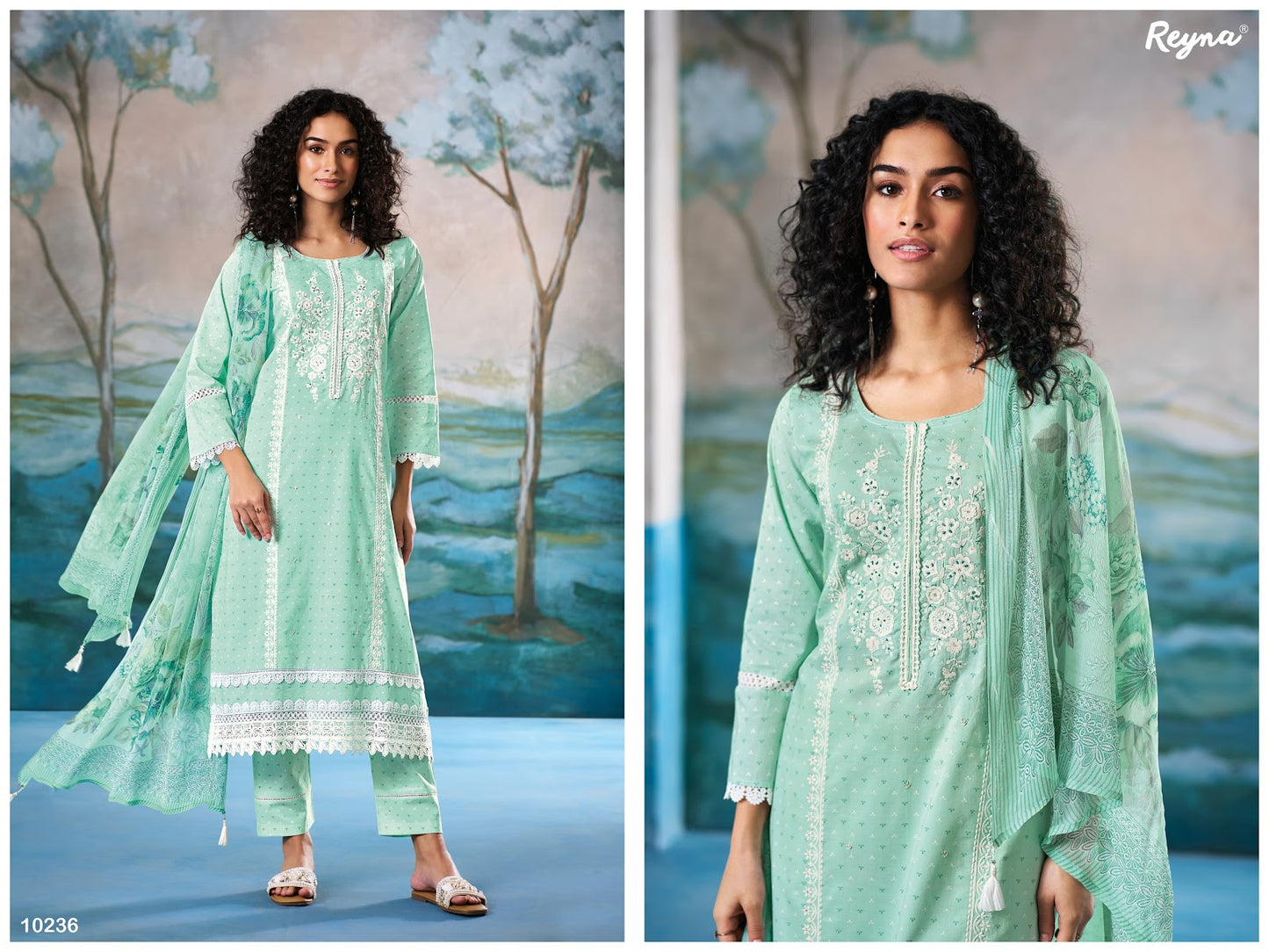 Daisy Reyna Cotton Pant Style Suits Manufacturer Gujarat