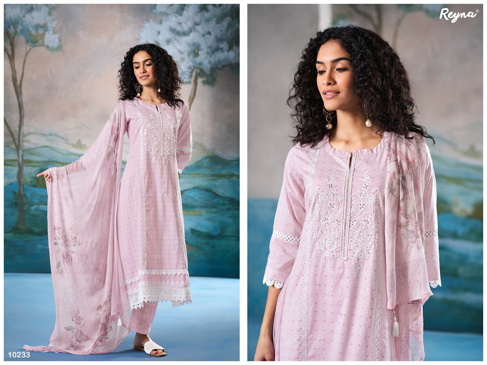 Daisy Reyna Cotton Pant Style Suits Manufacturer Gujarat