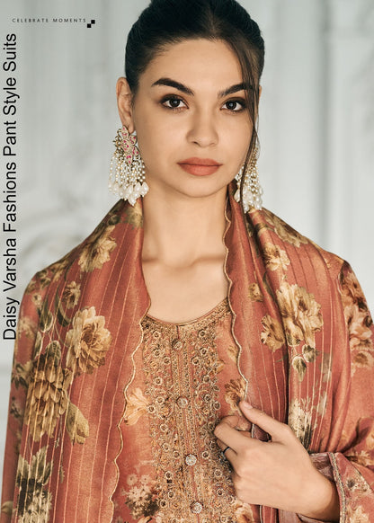 Daisy Varsha Fashions Simmer Pant Style Suits Wholesale
