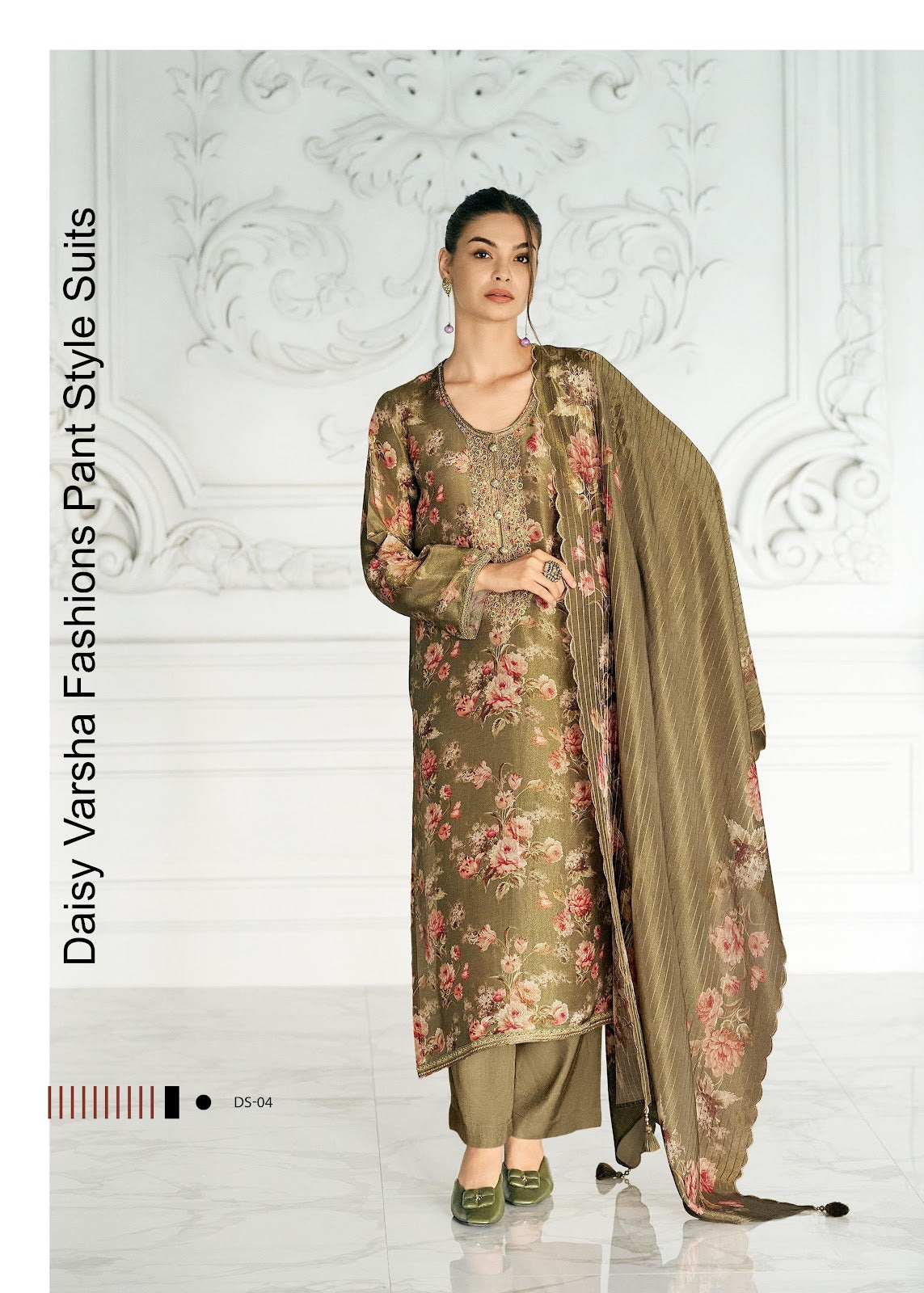 Daisy Varsha Fashions Simmer Pant Style Suits Wholesale