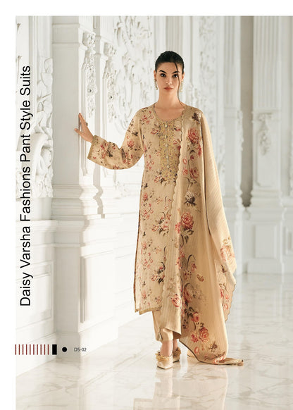 Daisy Varsha Fashions Simmer Pant Style Suits Wholesale