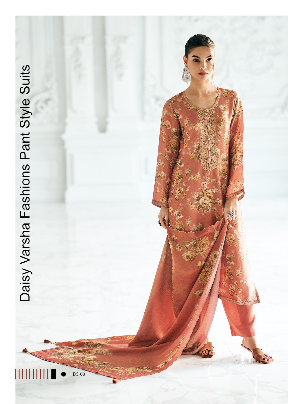 Daisy Varsha Fashions Simmer Pant Style Suits Wholesale