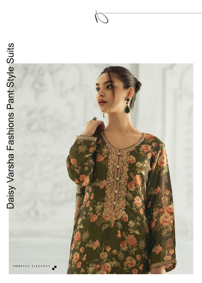 Daisy Varsha Fashions Simmer Pant Style Suits Wholesale