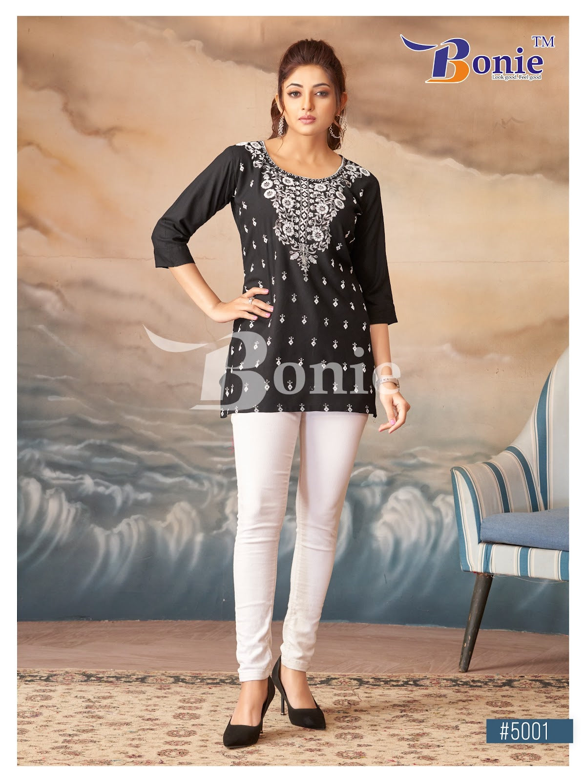 Daisy Vol 5 Bonie Rayon 14Kg Short Kurtis Manufacturer Gujarat