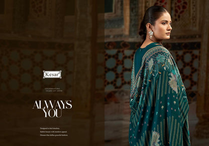 Jamavar Vol 9 Relssa Fabrics Jacquard Pant Style Suits Wholesaler India