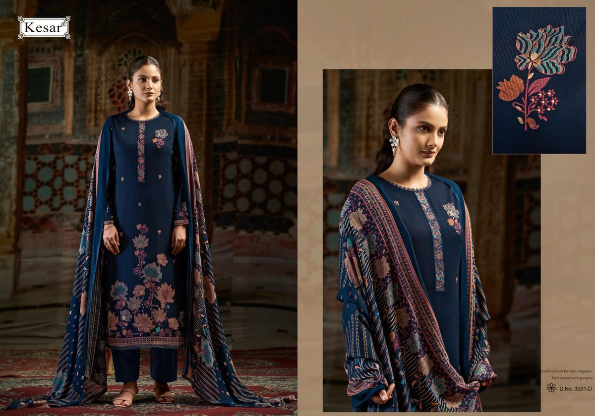 Jamavar Vol 10 Relssa Fabrics Jacquard Pant Style Suits Exporter India