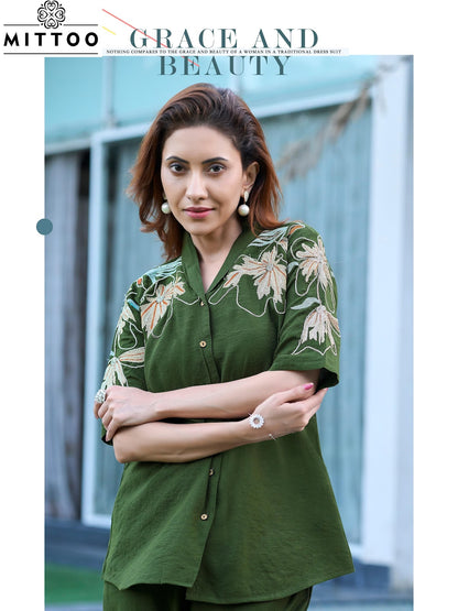 Daizy Mittoo Viscose Co Ord Set Supplier Gujarat