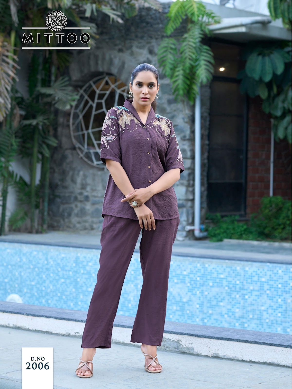 Daizy Mittoo Viscose Co Ord Set Supplier Gujarat