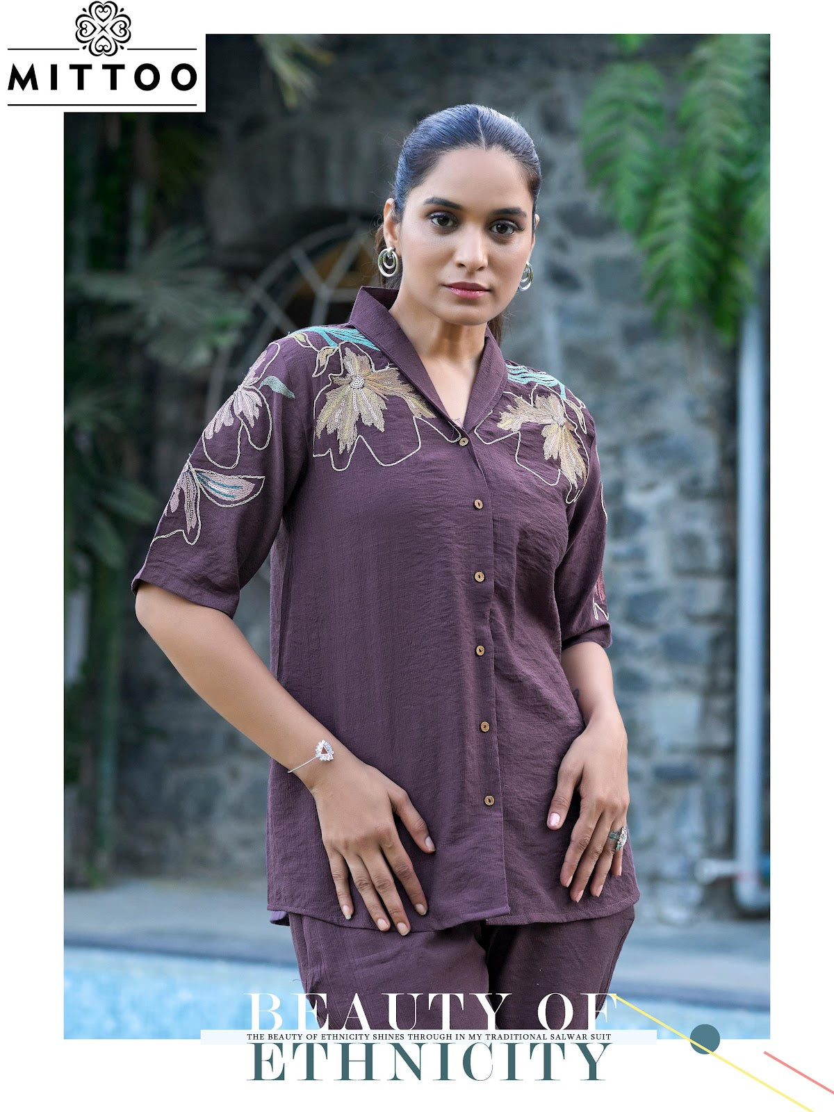 Daizy Mittoo Viscose Co Ord Set Supplier Gujarat