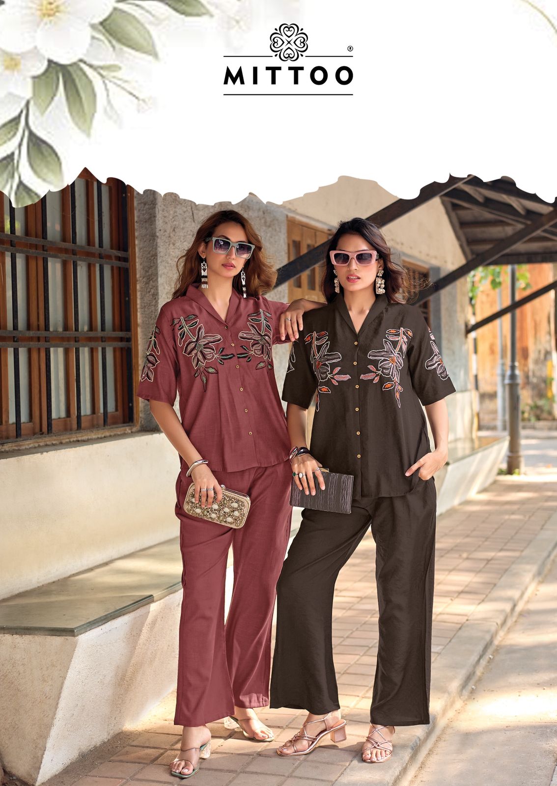 Daizy Vol 2 Mittoo Viscose Co Ord Set Manufacturer
