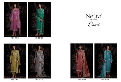 Dami Netra Cotton Pant Style Suits Supplier Gujarat