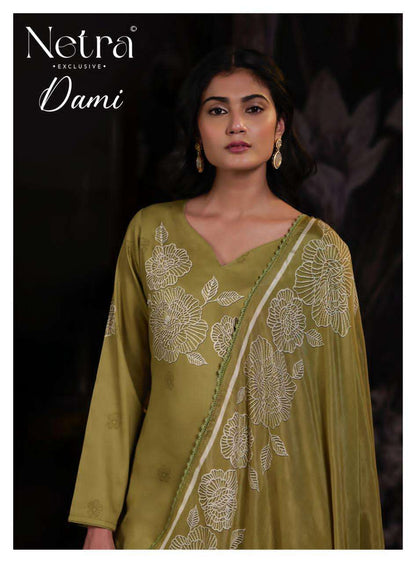 Dami Netra Cotton Pant Style Suits Supplier Gujarat