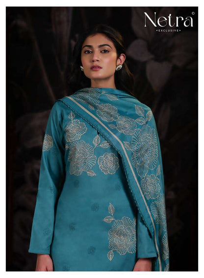 Dami Netra Cotton Pant Style Suits Supplier Gujarat