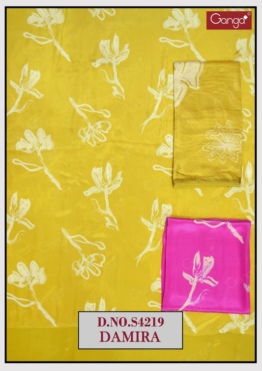 Damira 4219 Ganga Premium Viscose Salwar Suits Manufacturer Gujarat