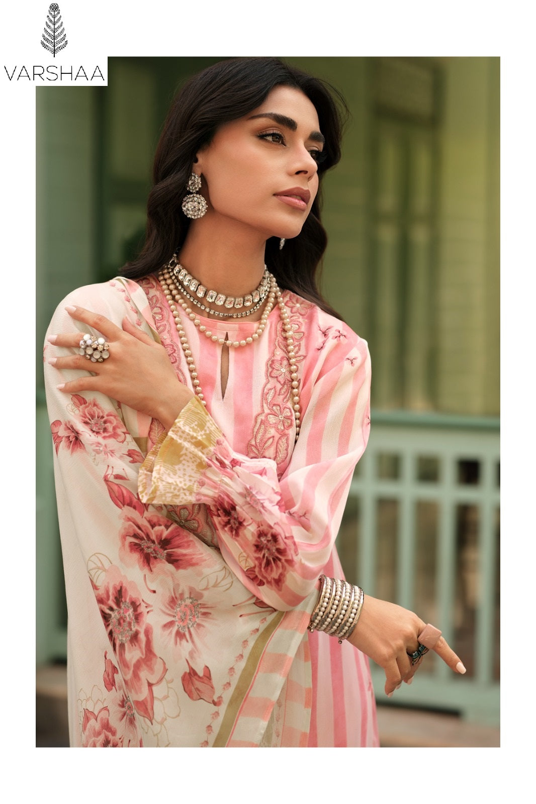 Dance Varshaa Viscose Chinon Pant Style Suits Supplier India