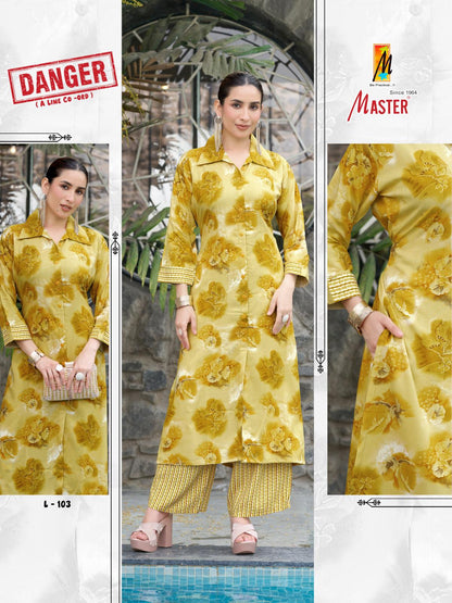 Danger Master Rayon Co Ord Set Manufacturer Gujarat