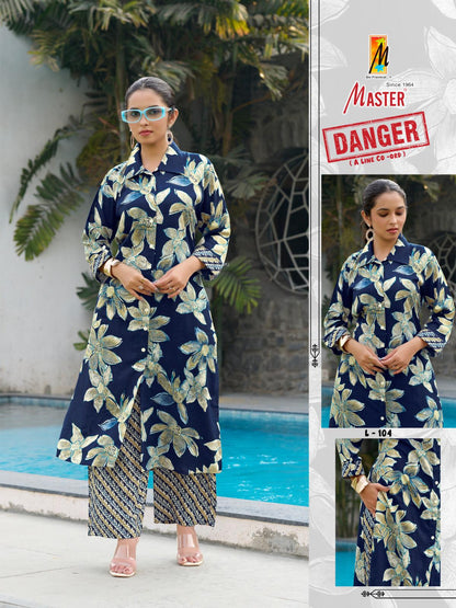 Danger Master Rayon Co Ord Set Manufacturer Gujarat