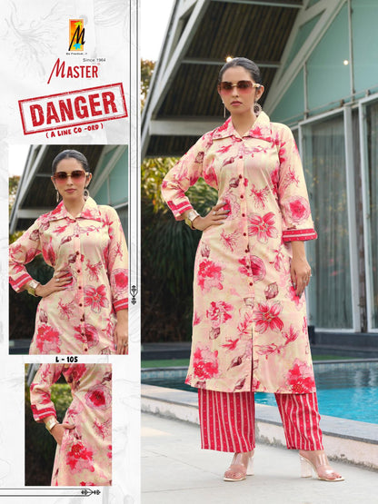 Danger Master Rayon Co Ord Set Manufacturer Gujarat