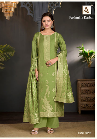 Darbar Alok Viscose Pashmina Suits Supplier India