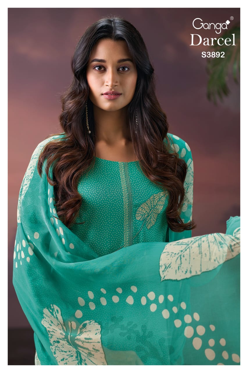 Darcel 3892 Ganga Wool Pashmina Suits Supplier India