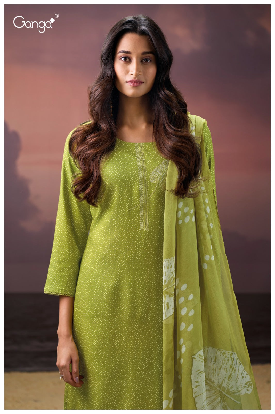 Darcel 3892 Ganga Wool Pashmina Suits Supplier India