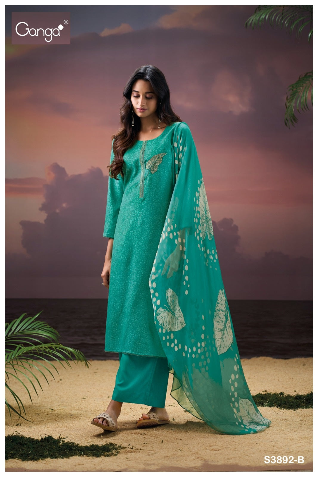 Darcel 3892 Ganga Wool Pashmina Suits Supplier India