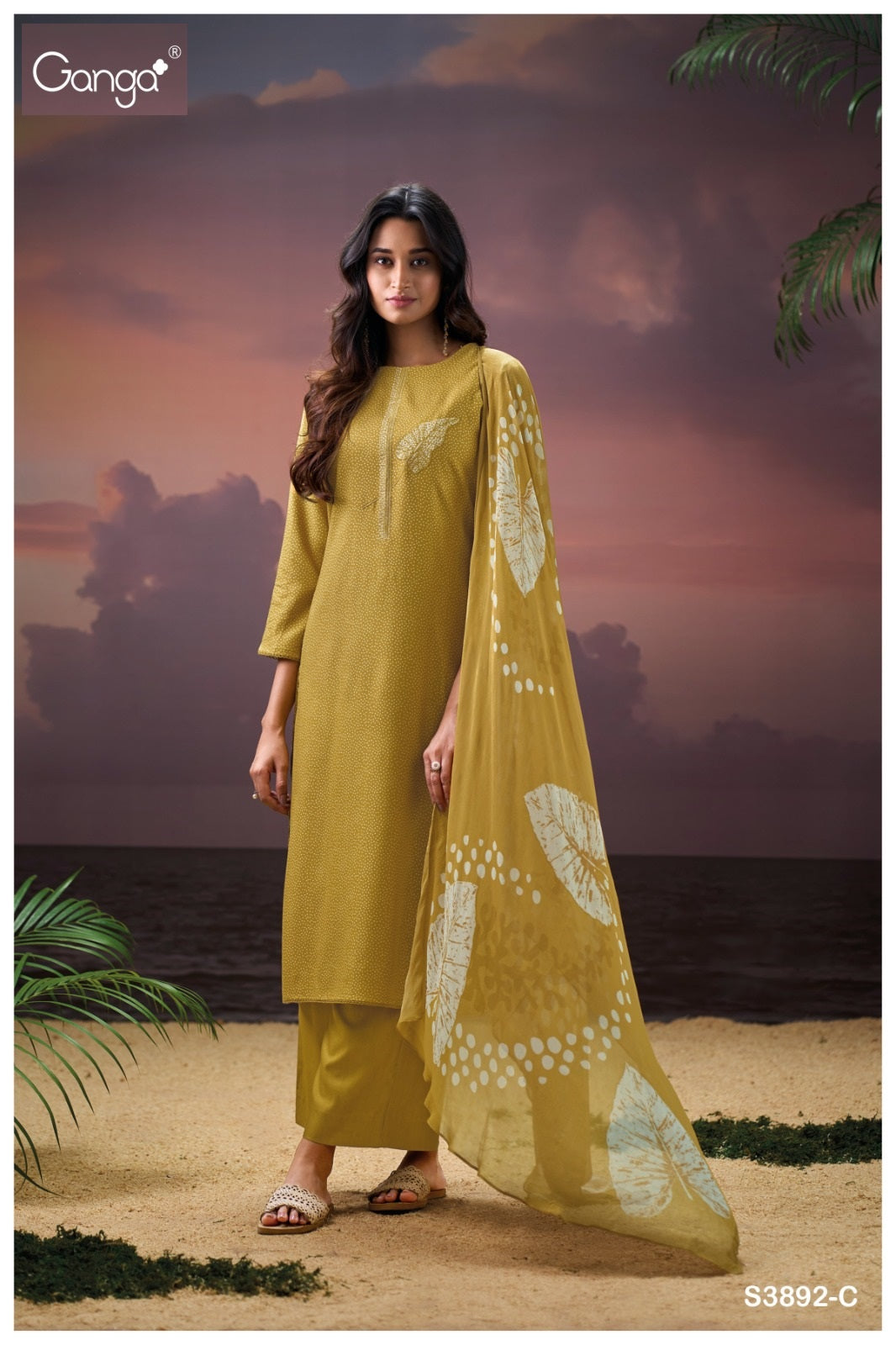 Darcel 3892 Ganga Wool Pashmina Suits Supplier India
