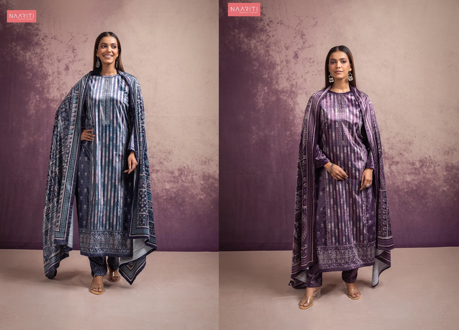 Dareen Naariti Pashmina Suits Wholesale Rate