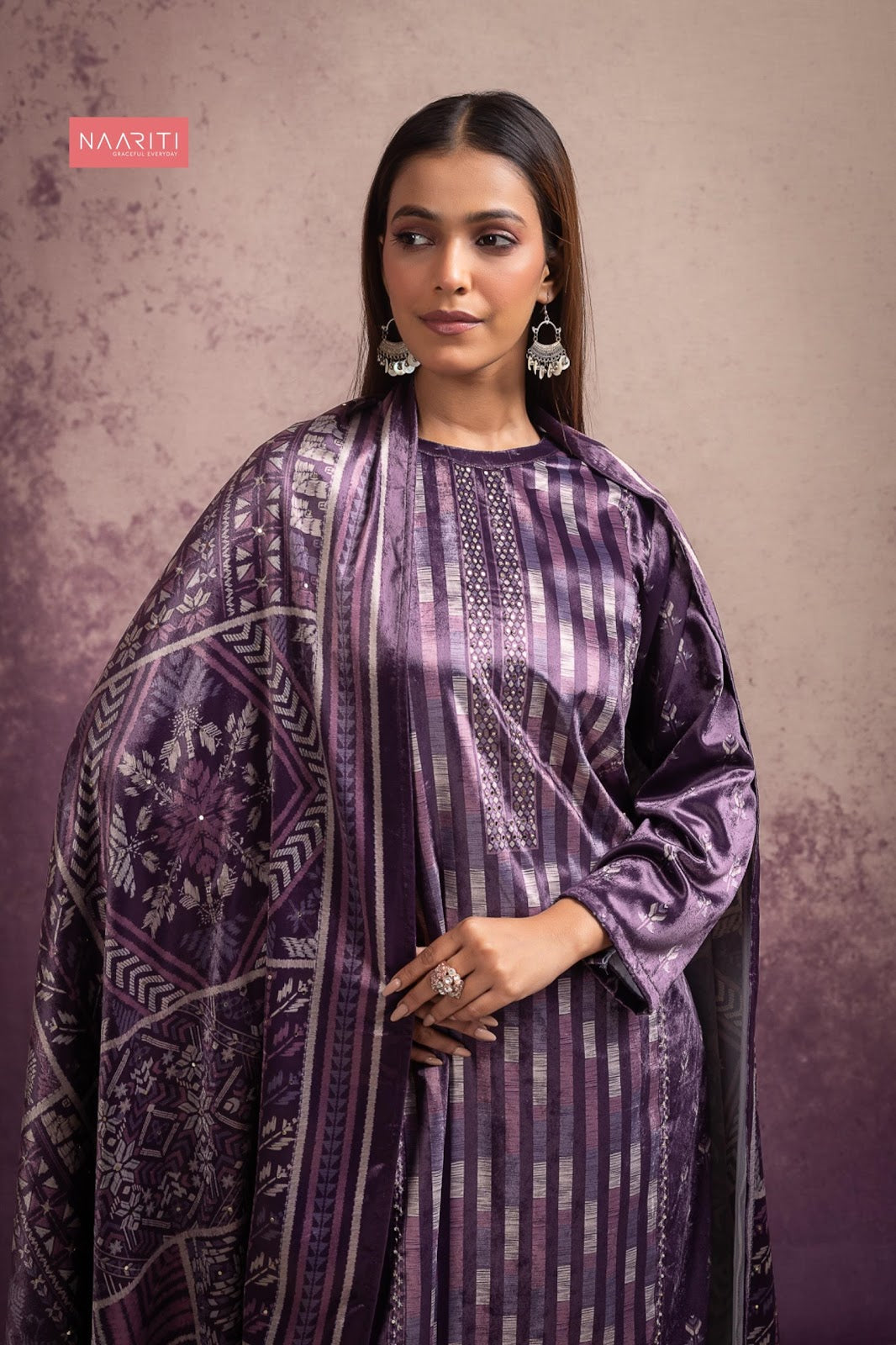 Dareen Naariti Pashmina Suits Wholesale Rate
