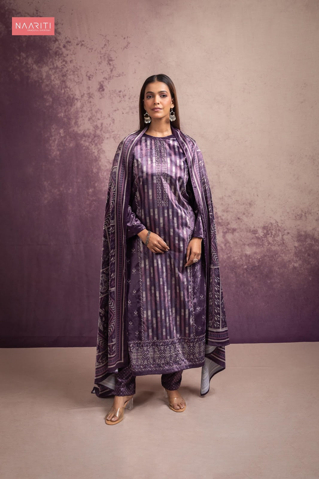 Dareen Naariti Pashmina Suits Wholesale Rate