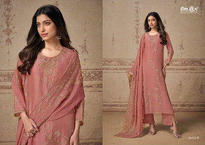 Daria Omtex Silk Pant Style Suits Exporter Gujarat