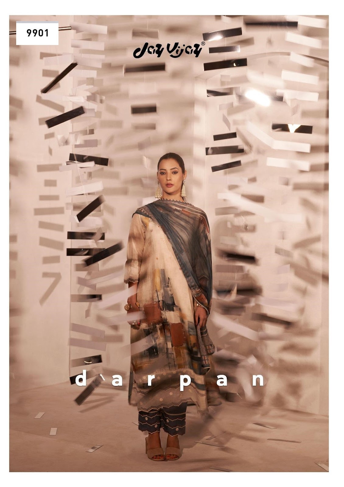 Darpan Jay Vijay Lilen Pant Style Suits Exporter