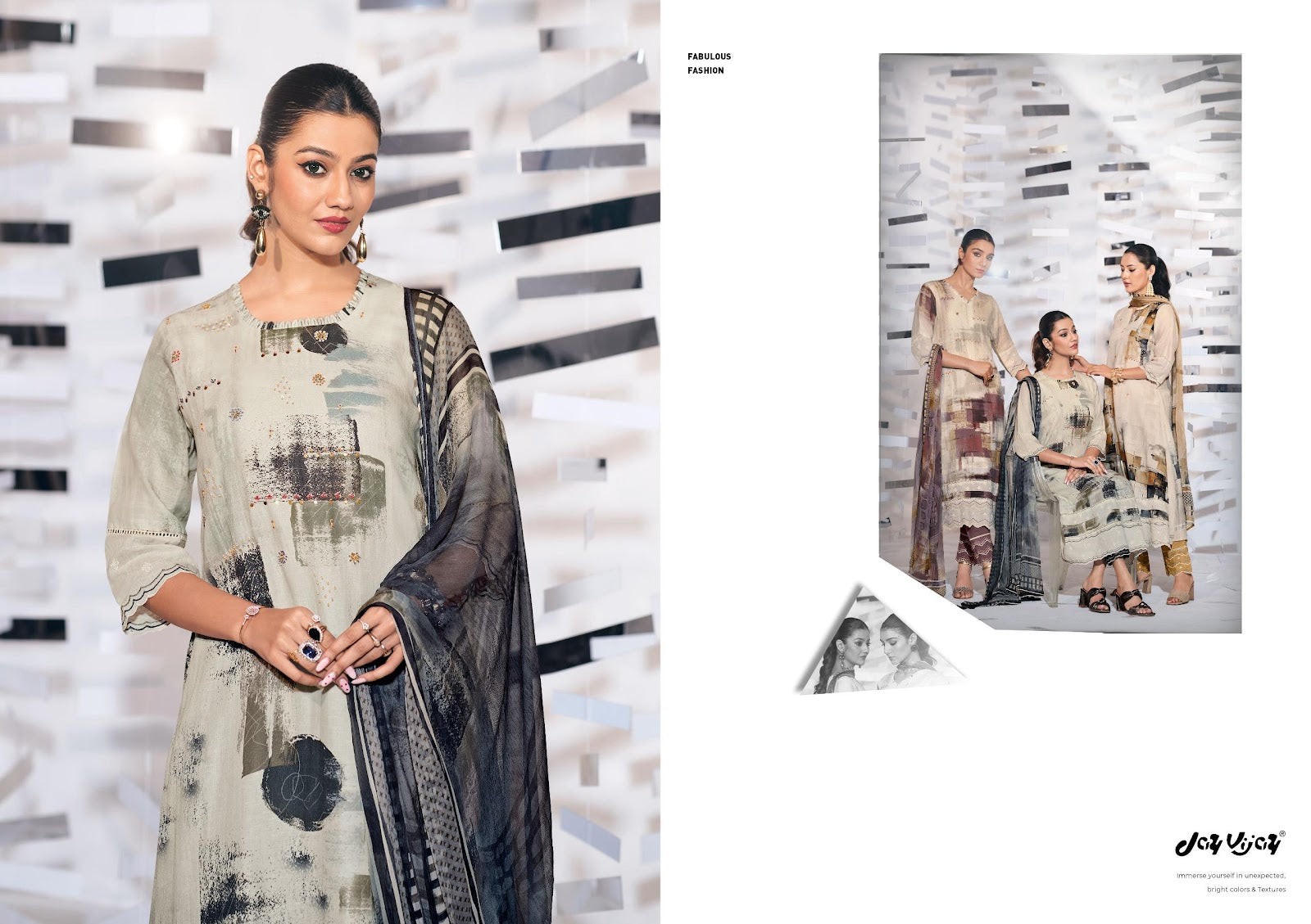Darpan Jay Vijay Lilen Pant Style Suits Exporter