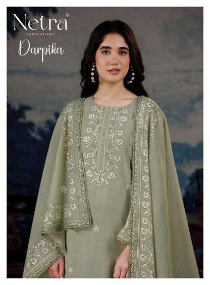 Darpika Netra Banarasi Pant Style Suits Supplier Gujarat