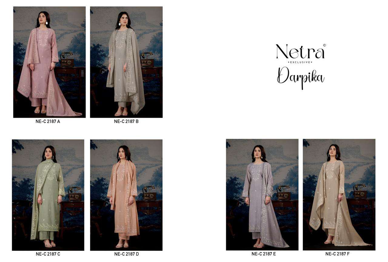 Darpika Netra Banarasi Pant Style Suits Supplier Gujarat