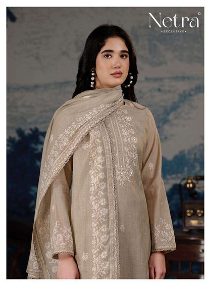 Darpika Netra Banarasi Pant Style Suits Supplier Gujarat