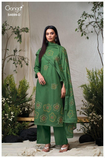 Darpika S4699 Ganga Cotton Pant Style Suits Wholesale