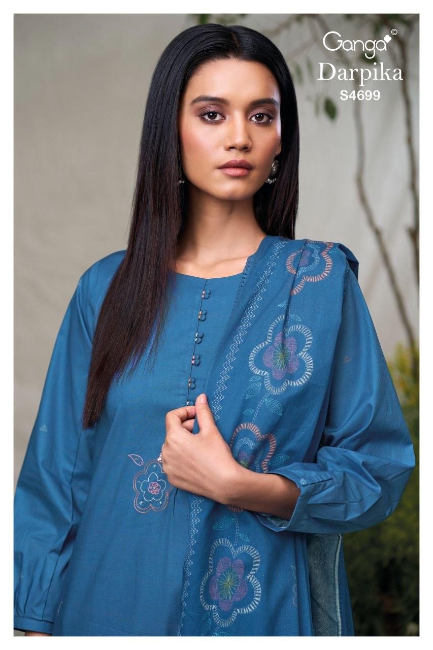 Darpika S4699 Ganga Cotton Pant Style Suits Wholesale