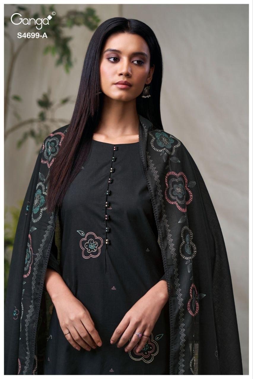 Darpika S4699 Ganga Cotton Pant Style Suits Wholesale