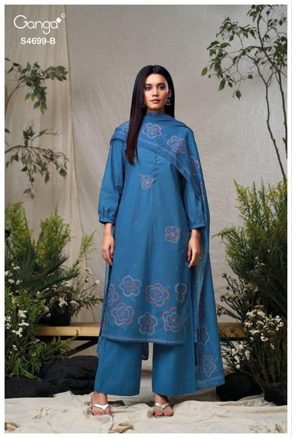 Darpika S4699 Ganga Cotton Pant Style Suits Wholesale